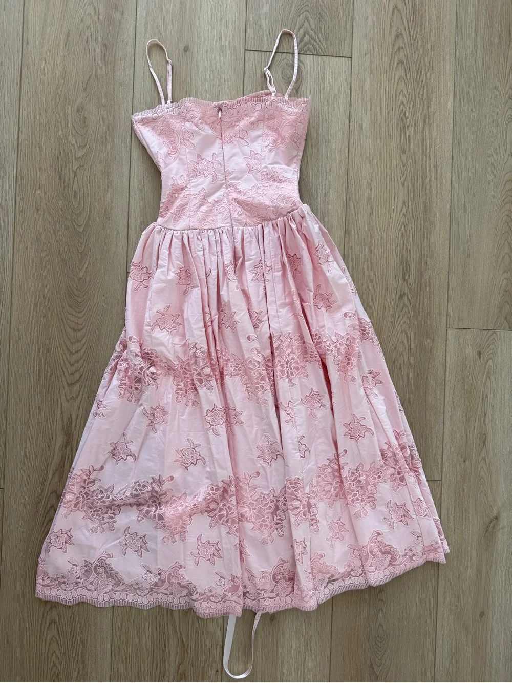 House of CB Chloe Broderie Anglaise Party Dress - Picture 4 of 4